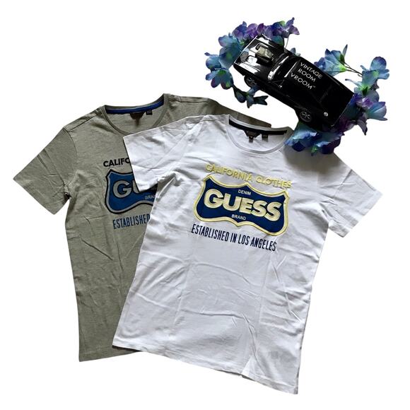 Guess NWOT Short Sleeves Shirt Bundle Boys 14 - Picture 1 of 10